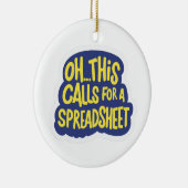 Oh, das erfordert eine Tabelle Keramik Ornament (Rechts)