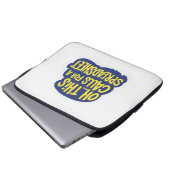 Oh, das erfordert eine Tabelle Laptopschutzhülle (Vorne Knopf)
