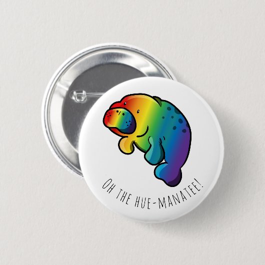 Oh das Farbemanatis Abzeichen Button (Vorne & Hinten)