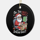 Oh, das fordert eine Tabelle Weihnachten Weihnacht Keramik Ornament (Links)