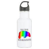 Oh das HUE-MANATEE Edelstahlflasche (Vorderseite)