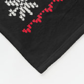 Oh, das ist ein Fall für ein Weihnachts-Tabellenbl Fleecedecke (Ecke)