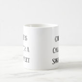 Oh, das ist ein Fall für eine Tabelle, lustiger St Kaffeetasse (Mittel)