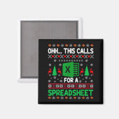 Oh, das ist ein Fall für einen Tabellenkalkulation Magnet (Vorderseite/Rückseite)