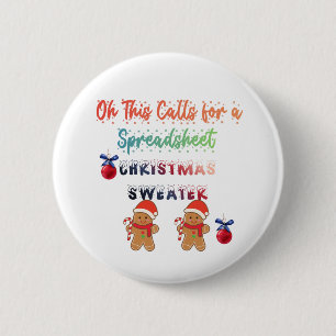 Oh, das ist ein Weihnachtspullover für eine Tabell Button