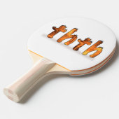 Oh, das. tischtennis schläger (Vorderseite)