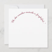 "Oh, das Wetter draußen ist furchtbar..." (Rückseite)