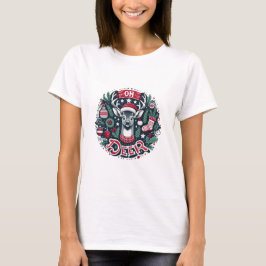 Oh Dee Christmas Art T - Shirt
