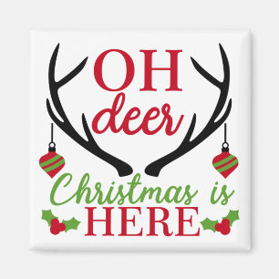 Oh Dee Christmas Magnet
