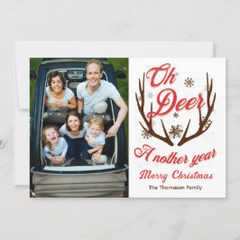 Oh Dee ein anderes Jahr Weihnachten Einladung