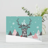 Oh Dee was für ein Jahr Weihnachten (Stehend Vorderseite)