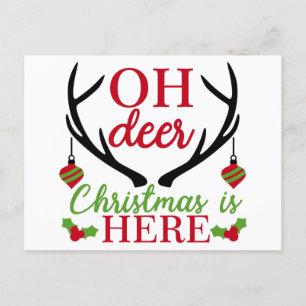 Oh Dee Weihnachts Weihnachtskarte Feiertagspostkarte