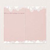 Oh Dee Weihnachtskarte (Innenseite Aufgefaltet)