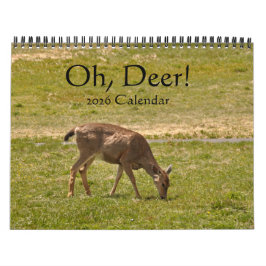 Oh, Deer! 12-Monate-Kalender 2026 Kalender