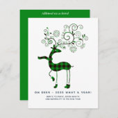 Oh Deer 2020, was für ein Jahr! Weihnachtsfeiertag (Vorne/Hinten)