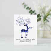 Oh Deer 2021, was für ein Jahr! Weihnachtsfeiertag (Stehend Vorderseite)