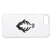 Oh Deer Artistic Clean Style Case-Mate iPhone Hülle (Rückseite (Horizontal))