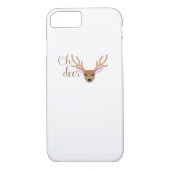 Oh Deer Artistic Style Case-Mate iPhone Hülle (Rückseite)