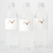 Oh Deer Artistic Style Wasserflaschenetikett (Flaschen)