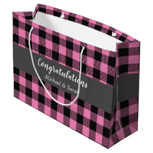 Oh Deer Baby Dusche Pink Große Geschenktüte