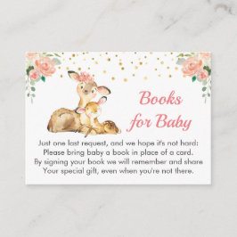 Oh Deer Baby Dusche Sprinkle Girl Buy Request Begleitkarte