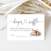 Oh Deer Baby Dusche Windeln Raffle