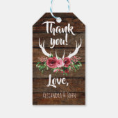 Oh Deer Baby Duwer Geschenktasten Geschenkanhänger (Rückseite)