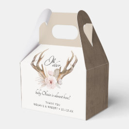 Oh Deer Baby Showbox - Woodland Floral An Geschenkschachtel