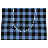 Oh Deer Baby SHower Blue Boy Große Geschenktüte (Vorderseite)