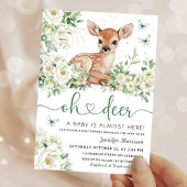Oh Deer Baby Shower Gender Neutral Einladung