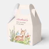 Oh Deer Baby Shower Geschenkschachtel (Vorderseite)