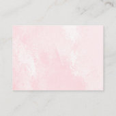 Oh Deer Baby Shower Girl Books for Baby Begleitkarte (Rückseite)