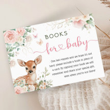 Oh Deer Baby Shower Girl Books for Baby