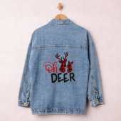Oh Deer Bufallo Kariert Jeansjacke (Hangar)