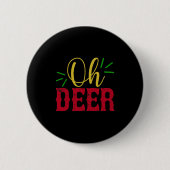 Oh Deer Button (Vorderseite)