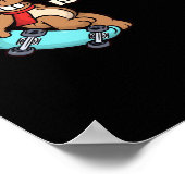 Oh Deer Christmas Celebration Holiday Design  Poster (Ecke)