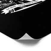 Oh Deer Christmas Celebration Holiday Style  Poster (Ecke)