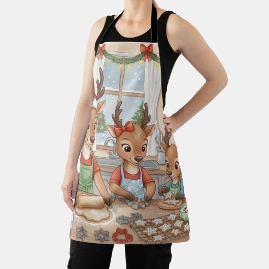 Oh Deer, Christmas Is Here! Apron Schürze (InSitu)