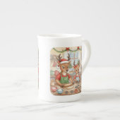 Oh Deer, Christmas Is Here! Coffee Mug Porzellantasse (Vorderseite Rechts)