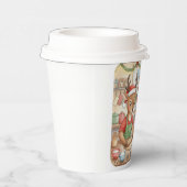 Oh Deer, Christmas Is Here! Paper Cups Pappbecher (Rechts)