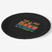 Oh Deer Christmas Too Classic Holiday Style  Pappteller (Schrägansicht)