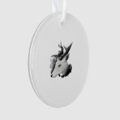 Oh Deer Classic Style Ornament (Vorderseite)