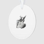Oh Deer Classic Style Ornament (Vorderseite)