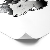 Oh Deer Classic Style Poster (Ecke)