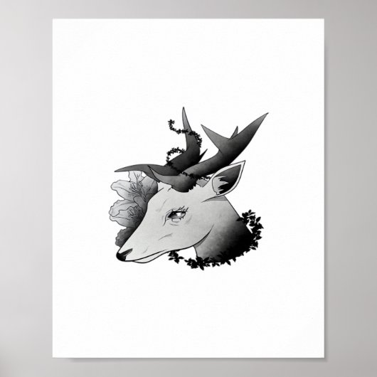 Oh Deer Classic Style Poster (Vorne)