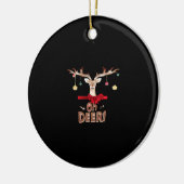 Oh Deer Classic Vibe Keramik Ornament (Links)