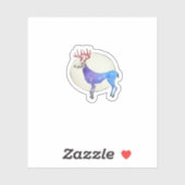 Oh Deer Clean Graphic Style  Aufkleber (Blatt)