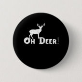 Oh Deer Clean Graphic Style  Button (Vorderseite)