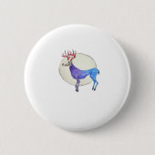 Oh Deer Clean Graphic Style  Button (Vorderseite)