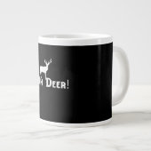 Oh Deer Clean Graphic Style  Jumbo-Tasse (Vorderseite Rechts)